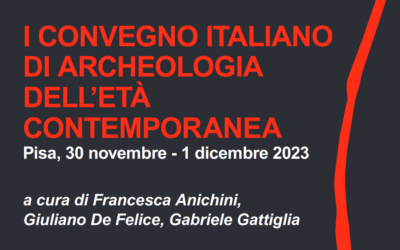 Proceedings of the Italian Conference on Contemporary Archaeology (CIAC)